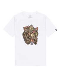 0 Bite - Short Sleeve T-Shirt for Boys 8-16 White C2SSG1ELP2 Element