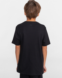 4 Bite - T-shirt manches courtes pour Garçon 8-16 ans Noir C2SSG1ELP2 Element