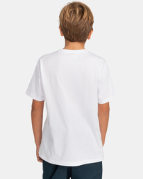 5 Bite - Short Sleeve T-Shirt for Boys 8-16 White C2SSG1ELP2 Element