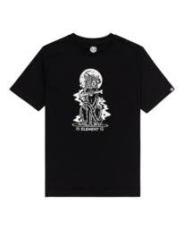 0 Black Cat - Short Sleeve T-Shirt for Boys 8-16  C2SSG2ELP2 Element