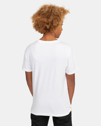 5 Black Cat - Short Sleeve T-Shirt for Boys 8-16 White C2SSG2ELP2 Element