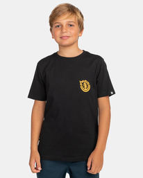 2 Dropin' - T-Shirt für Jungen 8-16 Schwarz C2SSG5ELP2 Element