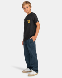 4 Dropin' - T-Shirt für Jungen 8-16 Schwarz C2SSG5ELP2 Element
