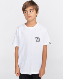 2 Dropin' - T-shirt manches courtes pour Garçon 8-16 ans Blanc C2SSG5ELP2 Element