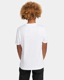5 Flippin - Short Sleeve T-Shirt for Boys 8-16 White C2SSG6ELP2 Element