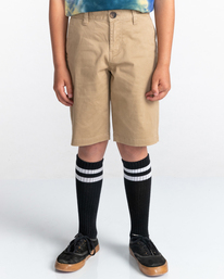 1 Howland Classic - Chino Shorts for Boys 8-16 Beige C2WKB1ELP2 Element