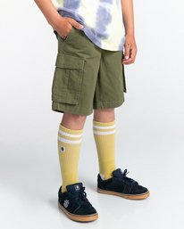 2 Safari - Cargo Shorts for Boys 8-16  C2WKB6ELP2 Element