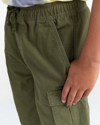3 Safari - Cargo Shorts for Boys 8-16  C2WKB6ELP2 Element