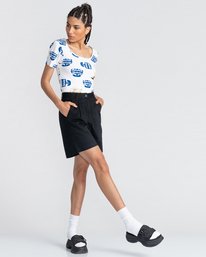 3 Thorning - Camisa de Manga Corta para Mujer  C3KTB4ELP2 Element