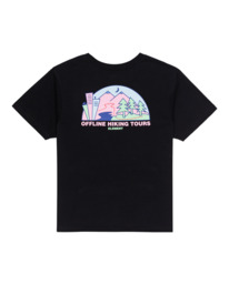 1 Offline - Short Sleeve T-Shirt for Women Black C3SSB6ELP2 Element