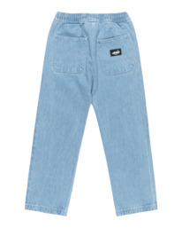 1 Chillin - Denim broek voor Jongens 8-16 White ELBDP00103 Element