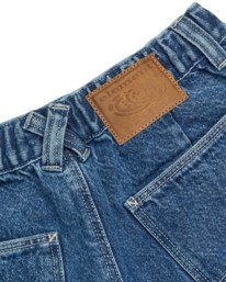 4 Big Carpenter Denim Y - Calças estilo carpinteiro para rapazes 8-16 Azul ELBDP00107 Element