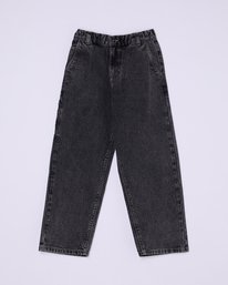 0 Big Carpenter Denim Y - Pantalon baggy pour Garçon 8-16 ans Gris ELBDP00107 Element