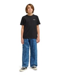 8 Big Carpenter Denim Y - Calças estilo carpinteiro para rapazes 8-16 Azul ELBDP00107 Element