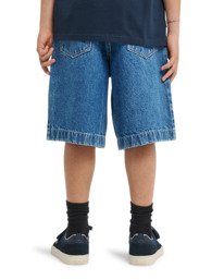 5 Big 5 - Bermuda in denim da Ragazzo 8-16 Blue ELBDS03001 Element