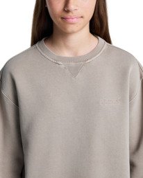 5 Lowcase Pigment Cr Y - Sweatshirt für Jungen 8-16 Beige ELBFT00130 Element