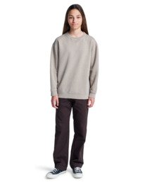 6 Lowcase Pigment Cr Y - Sweatshirt für Jungen 8-16 Beige ELBFT00130 Element