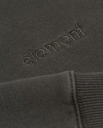 2 Lowcase Pigment Po Y - Sweatshirt com capuz para rapazes 8-16 Preto ELBFT00131 Element