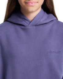 4 Lowcase Pigment Po Y - Kapuzenpulli für Jungen 8-16 Schwarz ELBFT00131 Element