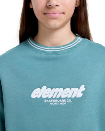 2 90s 2.0 - Sweat pour Garçon 8-16 Bleu ELBFT00134 Element