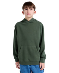 3 Cornell 3.0 - Pullover Hoodie for Boys 8 - 16 Green ELBFT00138 Element