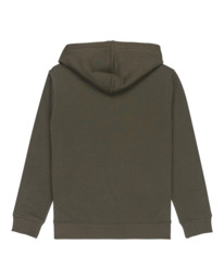 1 Icon Embroidery - Hoodie for Boys 8-16 Brown ELBFT00141 Element