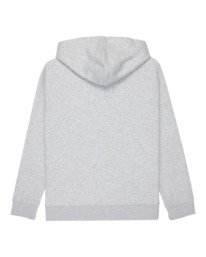 1 Cornell Classic - Felpa con cappuccio e zip da Ragazzo 8-16 Gray ELBFT00142 Element