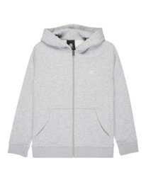 0 Cornell Classic - Felpa con cappuccio e zip da Ragazzo 8-16 Gray ELBFT00142 Element