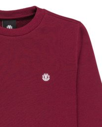 2 Icon Embroidery Cr Y - Sweatshirt para rapazes 8-16 Vermelho ELBFT00144 Element