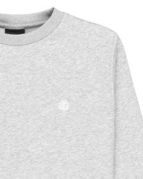 2 Icon Embroidery Cr Y - Sweatshirt para rapazes 8-16 Cinza ELBFT00144 Element