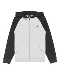 0 Icon Embroidery 2Tone Y - Hoodie voor Jongens 8-16 Gray ELBFT00145 Element