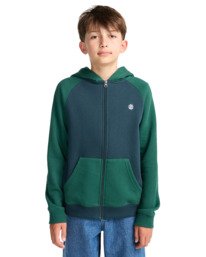 3 Icon Embroidery 2Tone Y - Hoodie voor Jongens 8-16 Blue ELBFT00145 Element