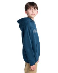 4 Central Lowcase Po Y - Hoodie for Boys 8-16 Blue ELBFT00147 Element
