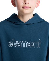 5 Central Lowcase Po Y - Hoodie for Boys 8-16 Blue ELBFT00147 Element