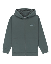 0 Capsule Rain Bp Y - Pull zippé à capuche pour Garçon 8-16 ans Noir ELBFT00148 Element