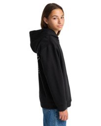 4 Capsule Rain Bp Y - Pull zippé à capuche pour Garçon 8-16 ans Bleu ELBFT00148 Element
