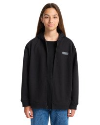7 Capsule Rain Bp Y - Pull zippé à capuche pour Garçon 8-16 ans Bleu ELBFT00148 Element