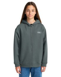 3 Capsule Rain Bp Y - Pull zippé à capuche pour Garçon 8-16 ans Noir ELBFT00148 Element
