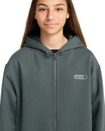 5 Capsule Rain Bp Y - Pull zippé à capuche pour Garçon 8-16 ans Noir ELBFT00148 Element
