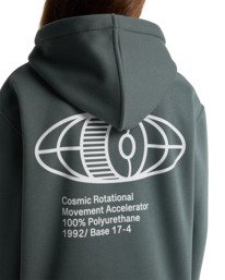 6 Capsule Rain Bp Y - Pull zippé à capuche pour Garçon 8-16 ans Noir ELBFT00148 Element