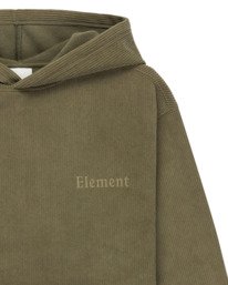 2 Serif Corduroy Po Y - Hoodie for Boys 8-16 Green ELBFT00149 Element