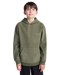 3 Serif Corduroy Po Y - Hoodie for Boys 8-16 Green ELBFT00149 Element