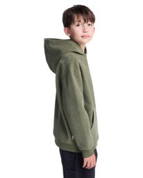 4 Serif Corduroy Po Y - Hoodie for Boys 8-16 Green ELBFT00149 Element
