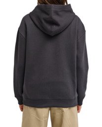 4 Timber Icon Embroidery - Felpa con cappuccio e zip da Ragazzo 8-16 Black ELBFT00156 Element