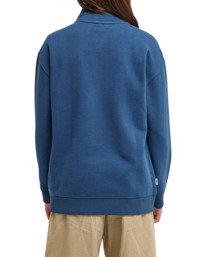 5 Element Co - Sudadera con cremallera 1/4 para chicos 8-16 Azul ELBFT00157 Element