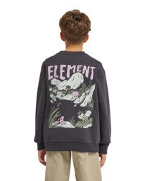 6 Lakeside - Sweatshirt para Rapazes 8-16 Preto ELBFT00160 Element