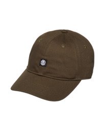 0 Icon Twill - Dad Hat for Boys Brown ELBHA00110 Element
