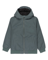 0 Dulcey Y - Bomberjacke für Jungen 8-16 Schwarz ELBJK00135 Element