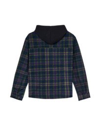 1 Polar Hooded Overshirt Y Blue ELBJK00137 Element