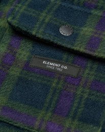 3 Polar Hooded Overshirt Y Blue ELBJK00137 Element